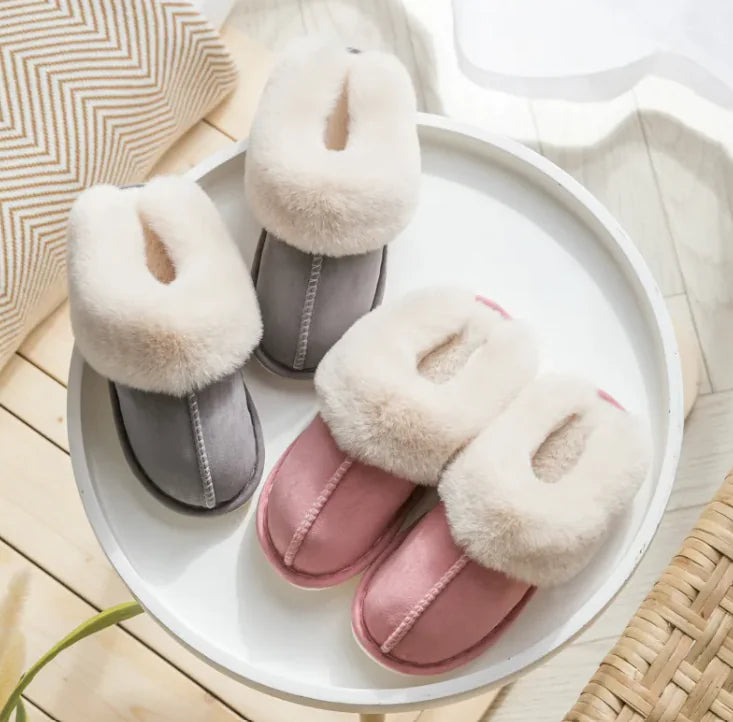 Cozy Step Plush Slippers