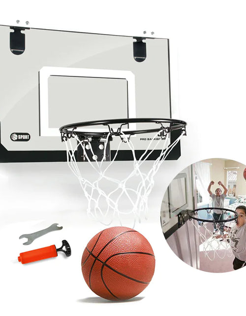 Load image into Gallery viewer, Mini Basketball Hoop for Door – Kids &amp; Adults
