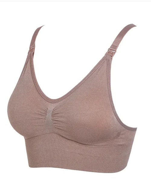 Load image into Gallery viewer, Front-Opening Wireless Nursing Bra
