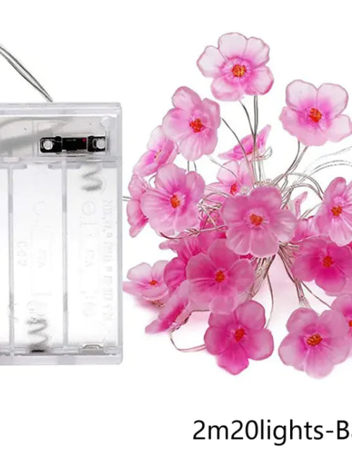 Load image into Gallery viewer, LED Light String Solar Cherry Blossom Lamp
