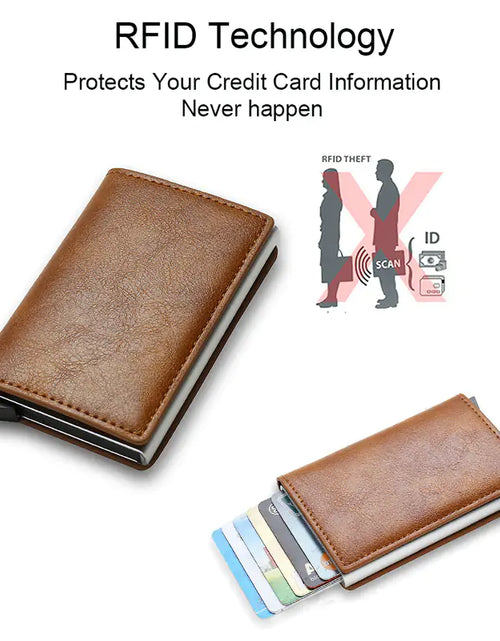 Load image into Gallery viewer, Card Holder Men&#39;s Wallet
