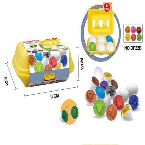 Load image into Gallery viewer, Baby Learning Educational Toy Smart Egg Toy Games Shape Matching Sorters Toys Montessori Eggs Toys For Kids Children 2 3 4 Years
