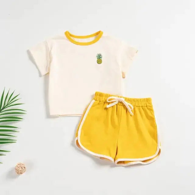 Boys and Girls Suits Cotton Outfits