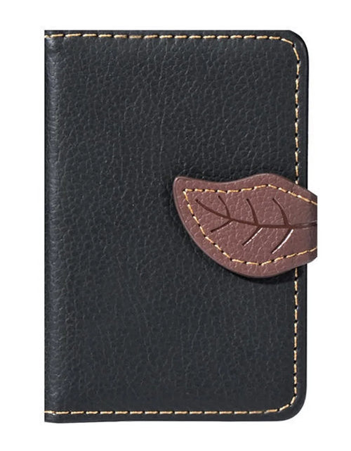 Load image into Gallery viewer, Portable Leather Wallet
