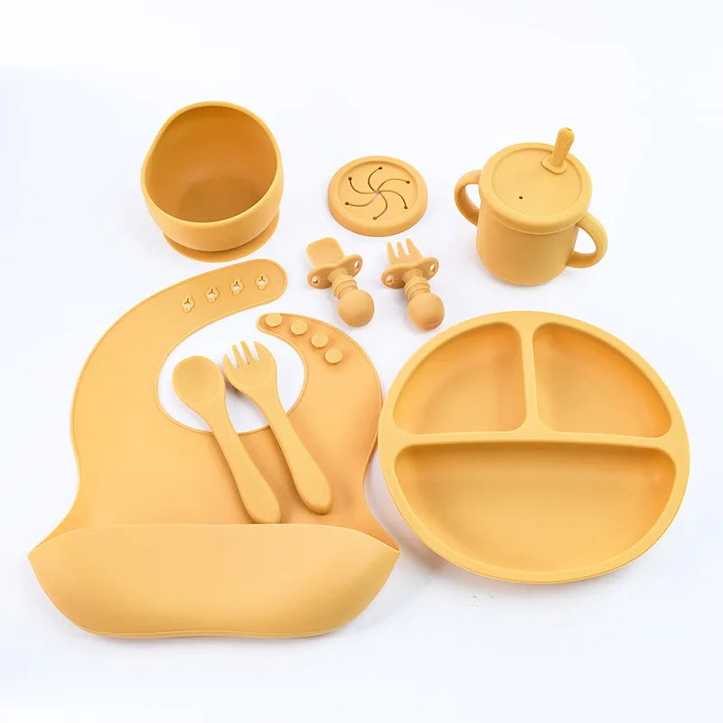 Children's Silicone Plate Set