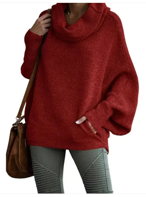 Lantern Loose Long Sleeve Casual Sweater