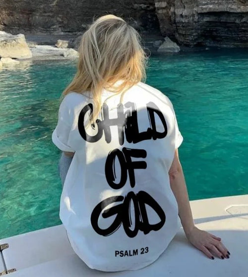 Load image into Gallery viewer, Child Of God Print T-shirt
