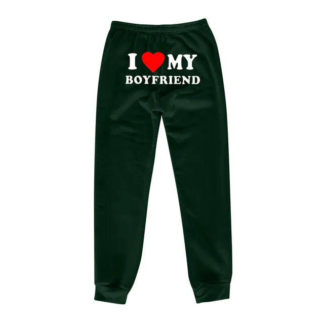 High Elastic Waist Sweatpants