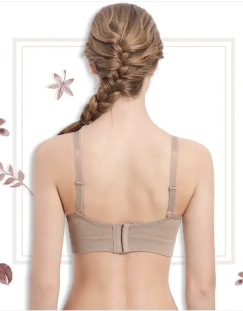 Load image into Gallery viewer, Front-Opening Wireless Nursing Bra
