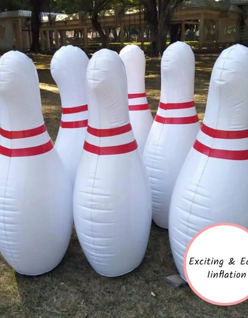 Load image into Gallery viewer, Giant Inflatable Bowling Set for Kids
