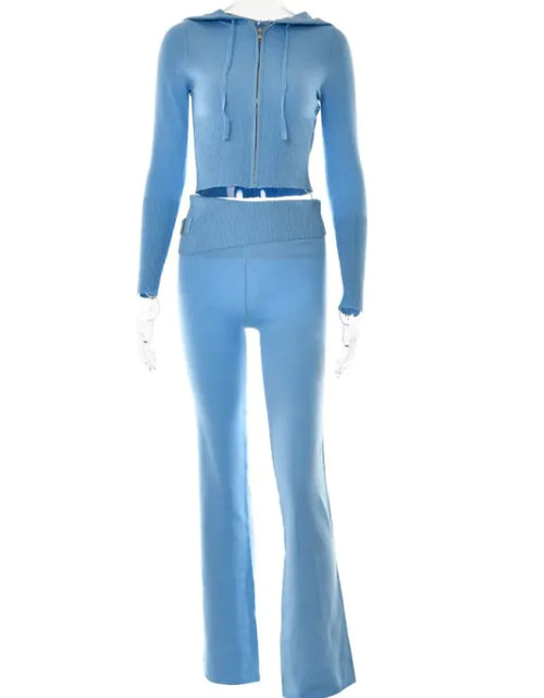 Load image into Gallery viewer, Fashion High Waist Two-piece Suit
