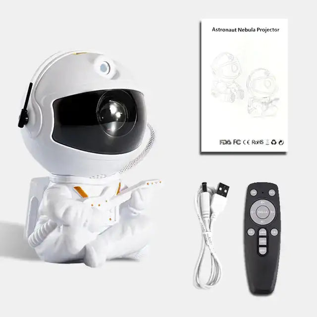 Astronaut Star Galaxy Night Light Projector For Kids Bedrooms