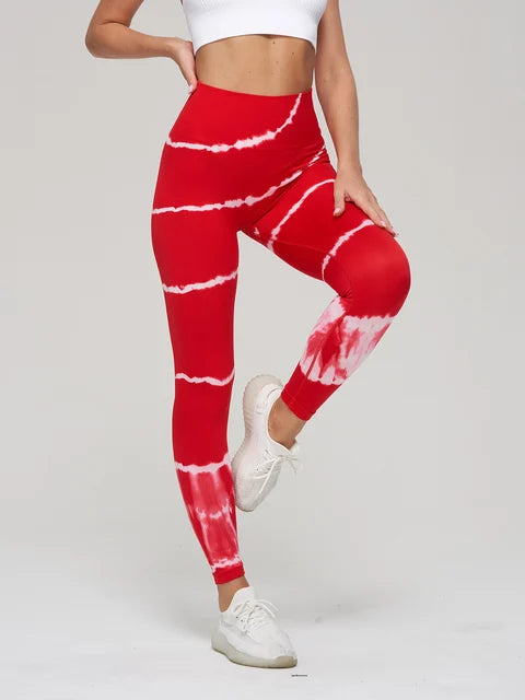 Load image into Gallery viewer, Seamless Tie Dye Leggings
