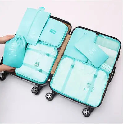 Load image into Gallery viewer, 8 Pieces Large Capacity Luggage Storage Bags
