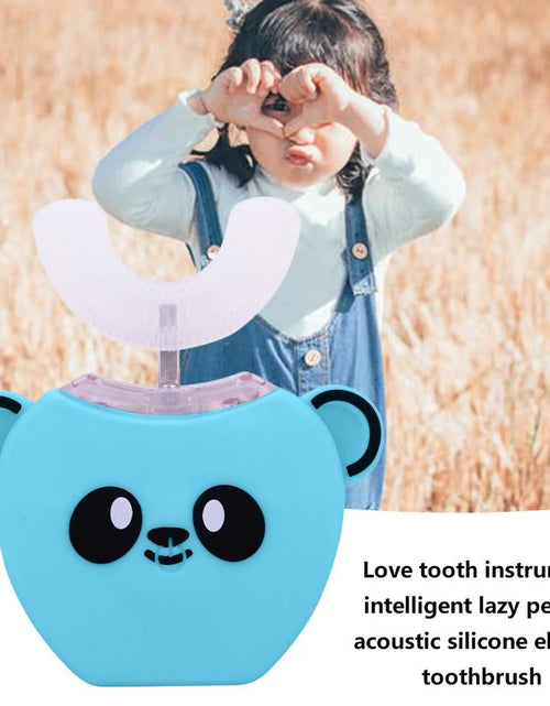 Load image into Gallery viewer, Smart 360 Degrees Automatic Sonic Electric Kids Toothbrush
