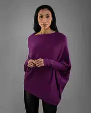 Load image into Gallery viewer, Off Shoulder Draped Jumper
