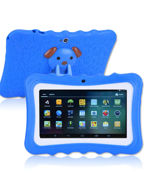 Load image into Gallery viewer, 7 Inch Android Kids Tablet WIFI tablet With Leather Case Tablet Android Gift Kids Tablet
