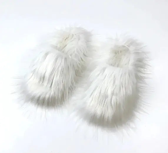 Sheep Long Hair Woolen Slipper