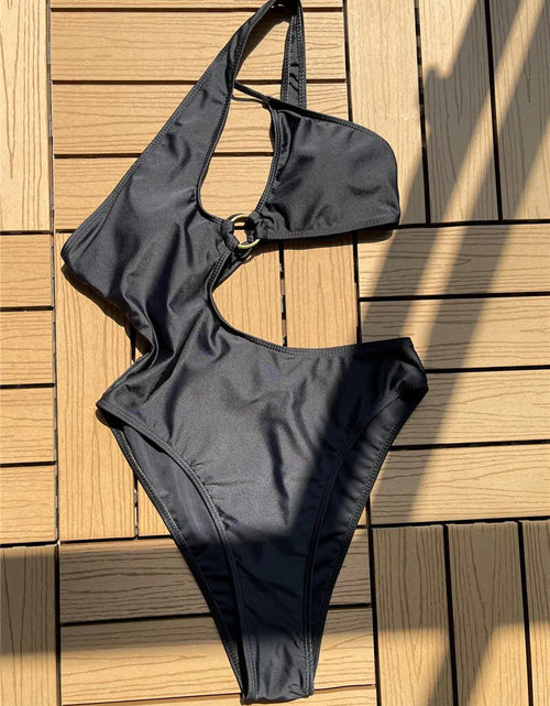 Load image into Gallery viewer, 2023 Hollow Sexy Swimwear Women Skinny One Piece Swimsuit
