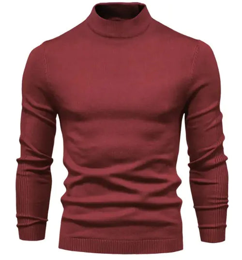 Load image into Gallery viewer, Mid Neck And Slim Trim Sweater
