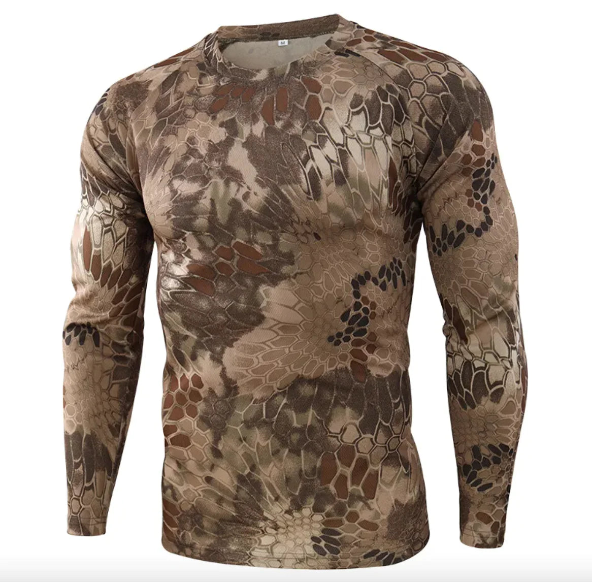 Camouflage Long-Sleeved Cycling Jersey - Outdoor Sports Gear