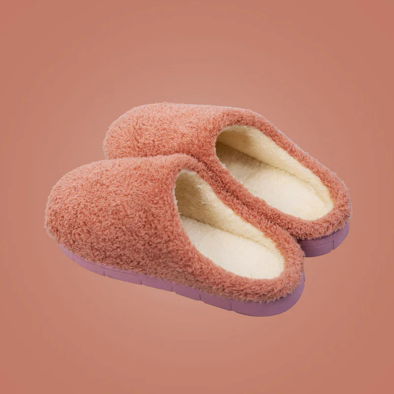 BASIC Fur Indoor Non Slip Slippers