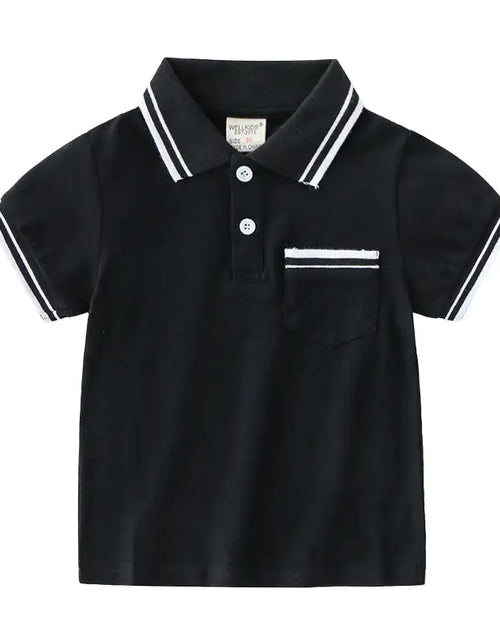 Load image into Gallery viewer, Boys&#39; T-Shirt Summer Polo Shirt
