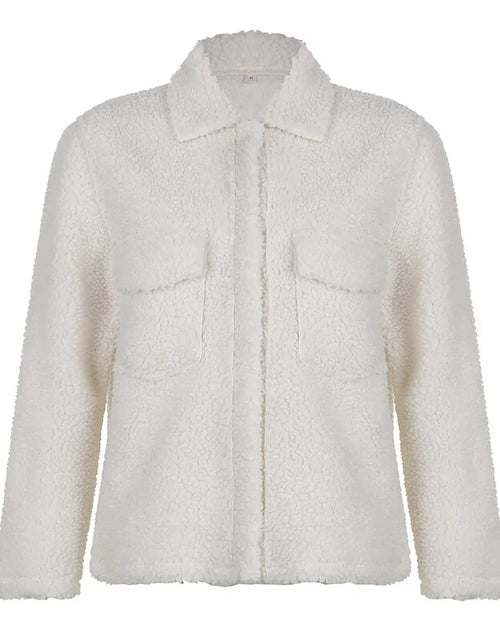 Load image into Gallery viewer, White Winter Jacket Women
