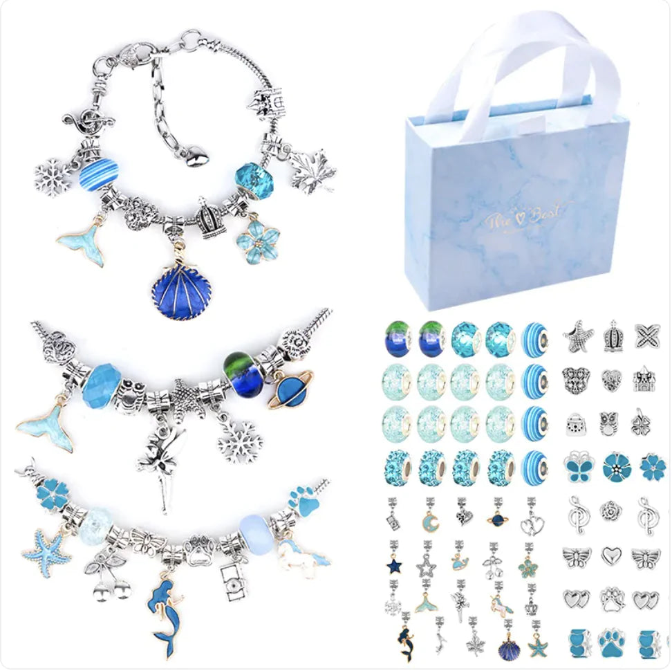 Ocean-Themed Kids Bracelet Set