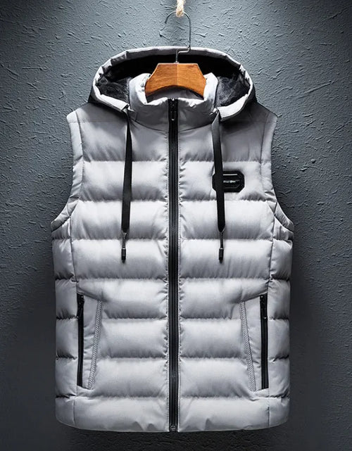 Load image into Gallery viewer, Trendy Fleece-Lined Vest – Warm Outerwear Layer
