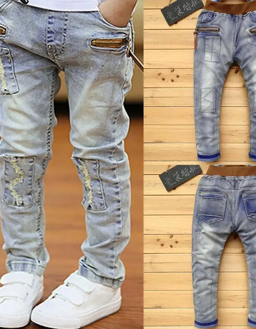 Load image into Gallery viewer, Children&#39;s Denim Pants
