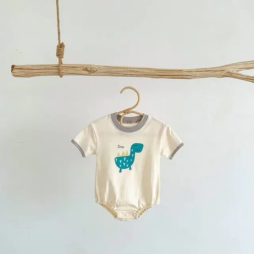 Load image into Gallery viewer, Baby Bodysuit Little Dino Boys Clothes
