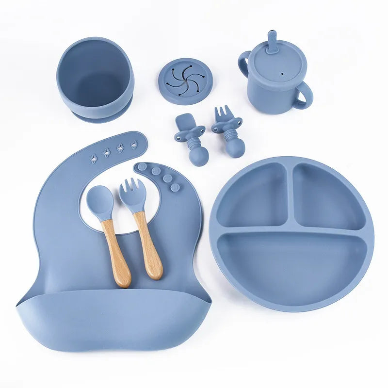 Children's Silicone Plate Set