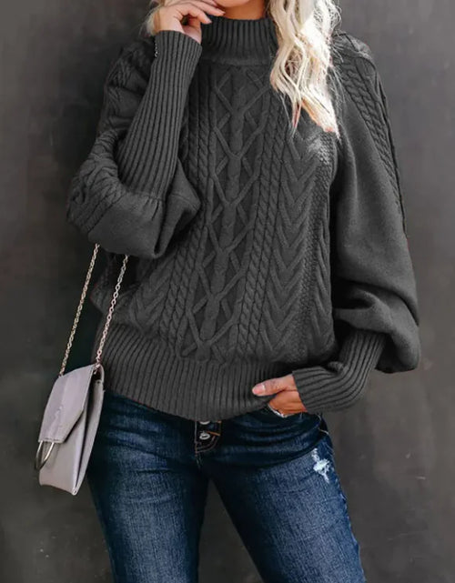 Load image into Gallery viewer, Women&#39;s New Style Medium Neck Sweater
