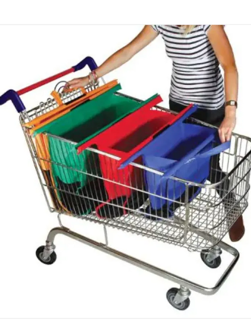 Load image into Gallery viewer, Non-woven Supermarket Shopping Bag For Trolley
