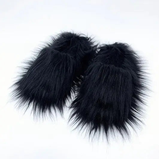 Sheep Long Hair Woolen Slipper