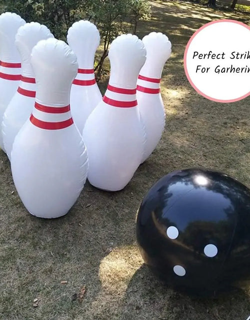 Load image into Gallery viewer, Giant Inflatable Bowling Set for Kids
