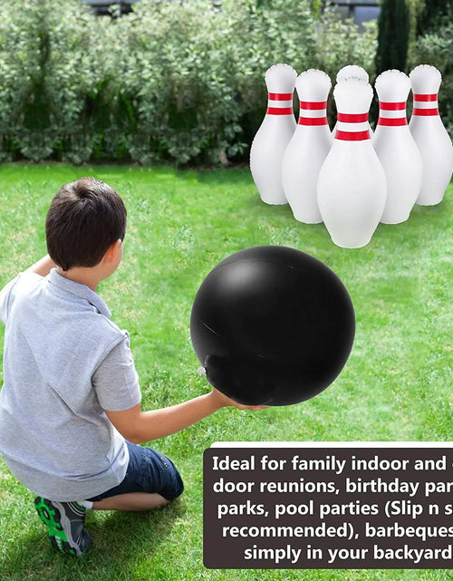 Load image into Gallery viewer, Giant Inflatable Bowling Set for Kids
