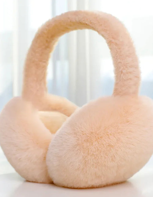 Load image into Gallery viewer, Winter Warm Rabbit Fur Earmuffs
