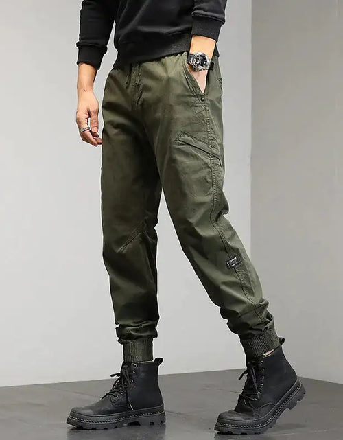 Load image into Gallery viewer, Multi-Pocket Casual Pants
