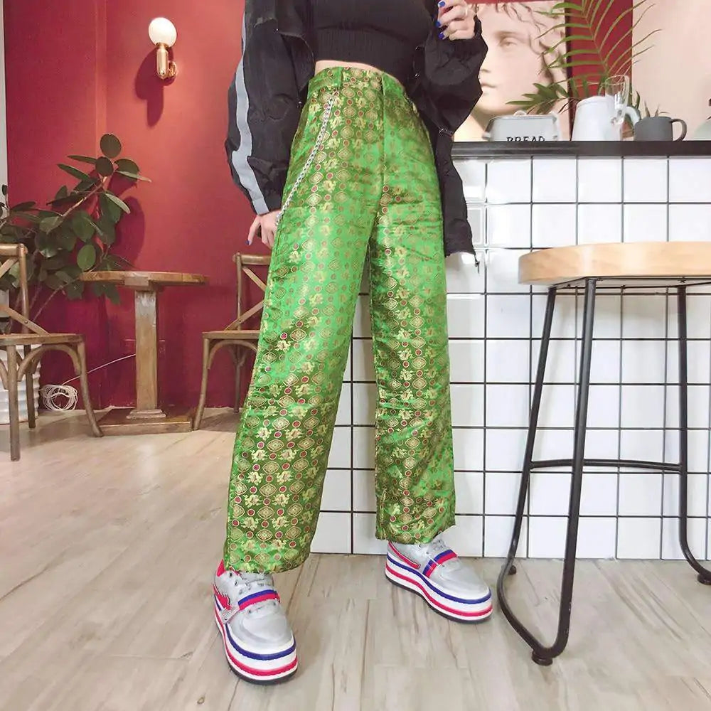 Antonia High-Waist Pants