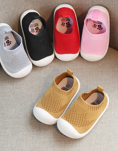 Load image into Gallery viewer, Breathable Infant Toddler First Walkers Shoes
