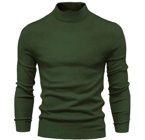 Load image into Gallery viewer, Mid Neck And Slim Trim Sweater
