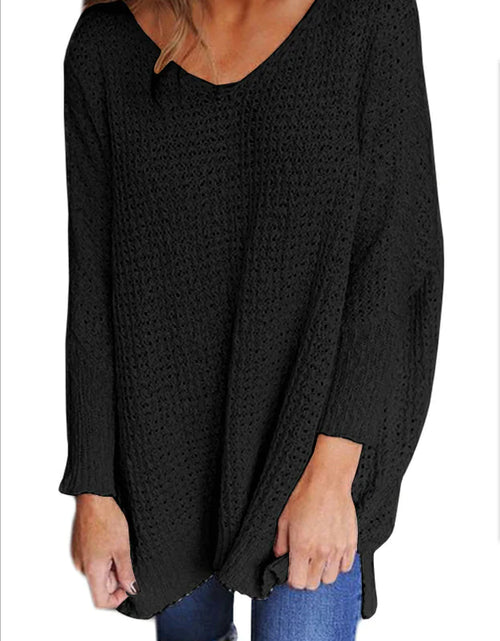 Load image into Gallery viewer, Winter V-neck Sweater Knitwear
