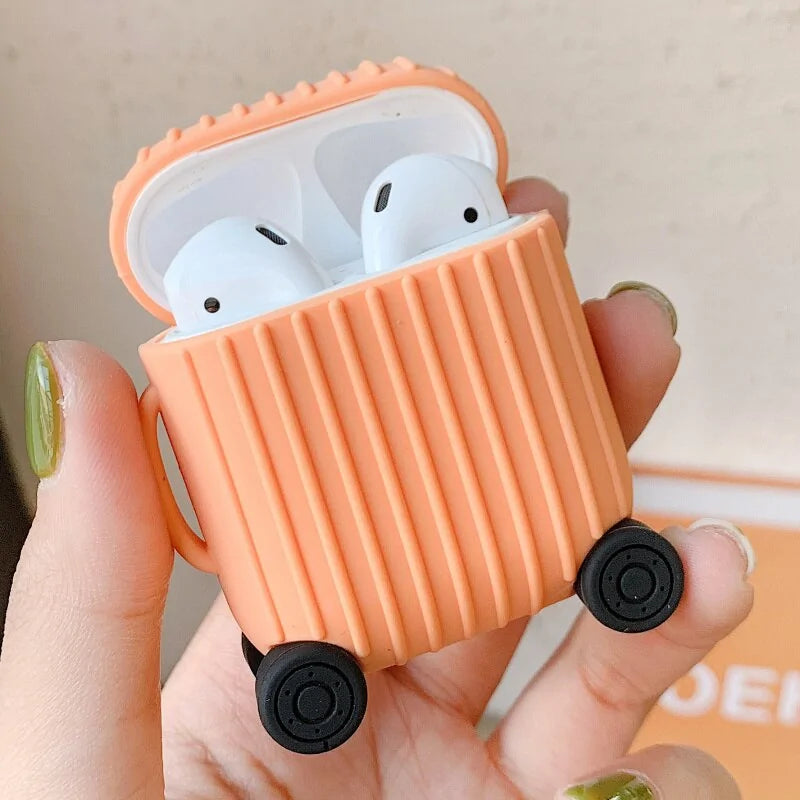 Kawaii Suitcase Airpod Cases