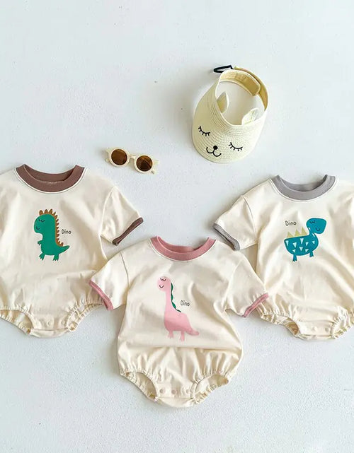 Load image into Gallery viewer, Baby Bodysuit Little Dino Boys Clothes
