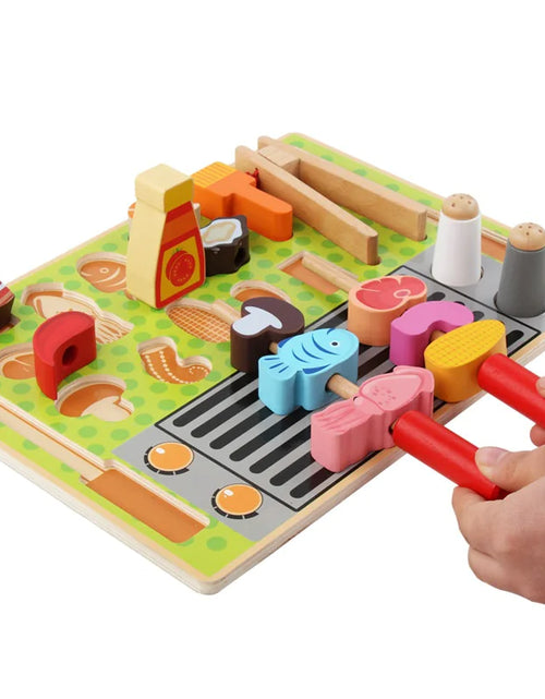 Load image into Gallery viewer, Kids Wooden Tea Party Playset
