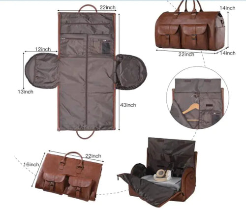 Load image into Gallery viewer, The Convertible Duffle Garment Luggage
