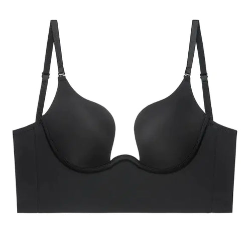 Load image into Gallery viewer, Plunge Backless Corset Bra
