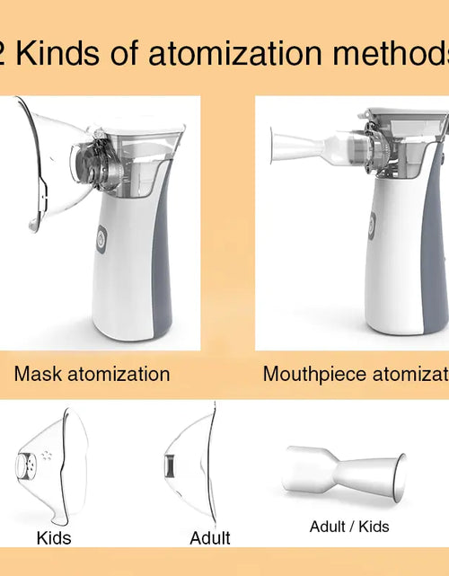 Load image into Gallery viewer, Xiaomi Medical Equipment Nebulizer Handheld Asthma Portatil Inhaler Atomizer Inhalator for Kids Portable Nebulizador ингалятор
